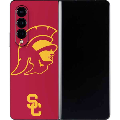 University of Southern California USC Trojan Large Mascot Galaxy Z Fold4 5G Skin