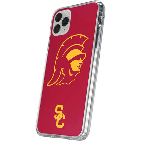 University of Southern California USC Trojan Large Mascot iPhone 11 Pro Clear Case