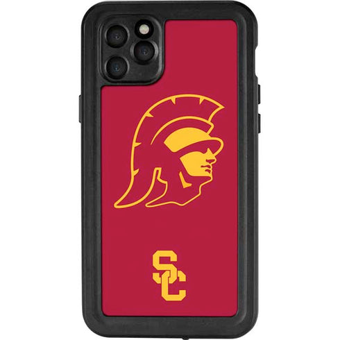 University of Southern California USC Trojan Large Mascot iPhone 11 Pro Max Waterproof Case