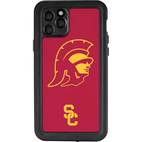 University of Southern California USC Trojan Large Mascot iPhone 11 Pro Waterproof Case