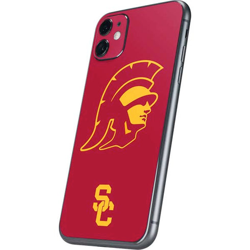 University of Southern California USC Trojan Large Mascot iPhone 11 Skin