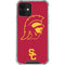 University of Southern California USC Trojan Large Mascot iPhone 12 Clear Case