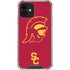 University of Southern California USC Trojan Large Mascot iPhone 12 Clear Case