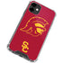 University of Southern California USC Trojan Large Mascot iPhone 12 Clear Case