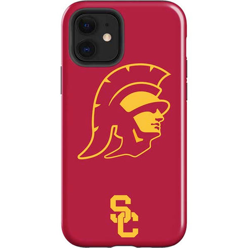 University of Southern California USC Trojan Large Mascot iPhone 12 Impact Case