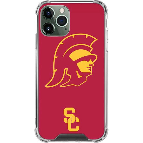 University of Southern California USC Trojan Large Mascot iPhone 12 Pro Clear Case