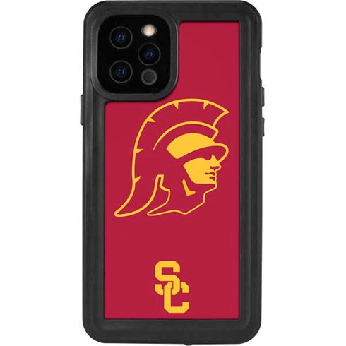 University of Southern California USC Trojan Large Mascot iPhone 12 Pro Waterproof Case