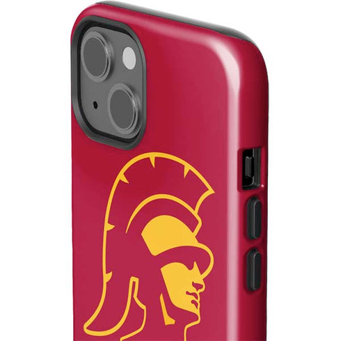 University of Southern California USC Trojan Large Mascot iPhone 14 Plus Impact Case