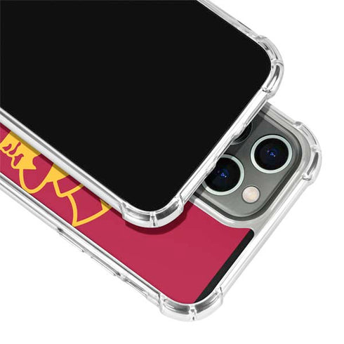 University of Southern California USC Trojan Large Mascot iPhone 14 Pro Clear Case