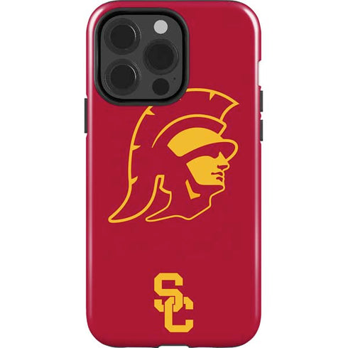University of Southern California USC Trojan Large Mascot iPhone 14 Pro Impact Case