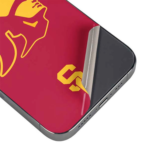 University of Southern California USC Trojan Large Mascot iPhone 14 Pro Skin