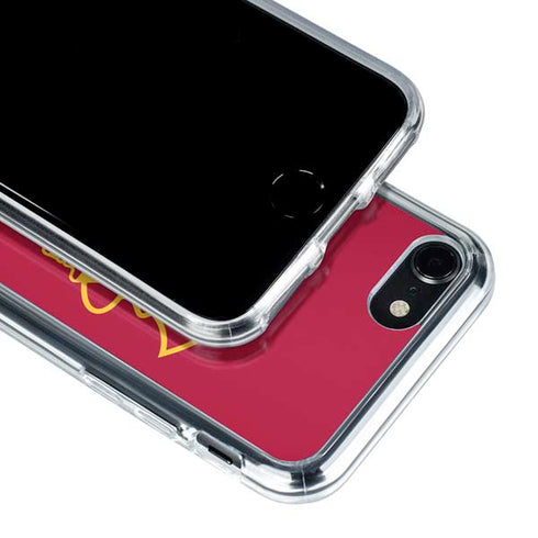 University of Southern California USC Trojan Large Mascot iPhone SE (2nd & 3rd Gen) Clear Case