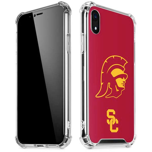 University of Southern California USC Trojan Large Mascot iPhone XR Clear Case
