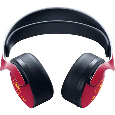 University of Southern California USC Trojan Large Mascot PULSE 3D Wireless Headset for PS5 Skin