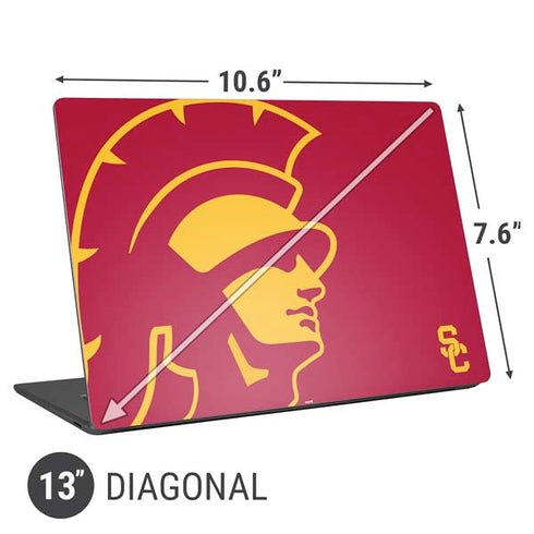 University of Southern California USC Trojan Large Mascot Universal Laptop 13in (10.6 x 7.6in) Skin
