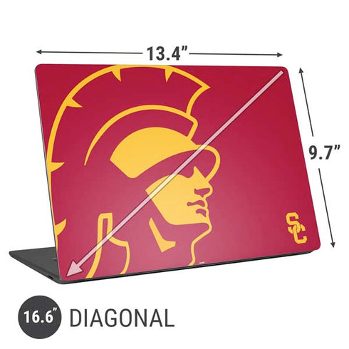 University of Southern California USC Trojan Large Mascot Universal Laptop 16.6in (13.4 x 9.7in) Skin