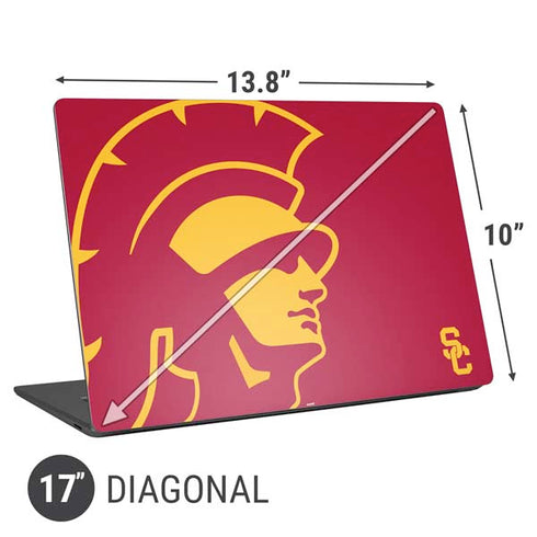University of Southern California USC Trojan Large Mascot Universal Laptop 17in (13.8 x 10in) Skin