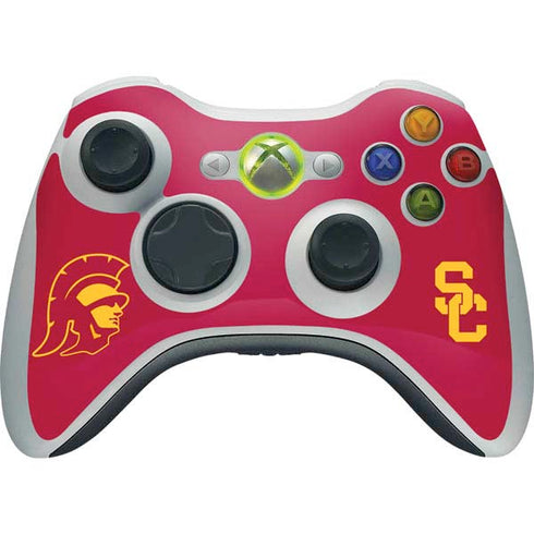 University of Southern California USC Trojan Large Mascot Xbox 360 Wireless Controller Skin