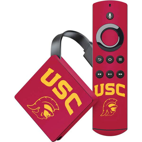 University of Southern California USC Trojan Logo Amazon Fire TV Skin
