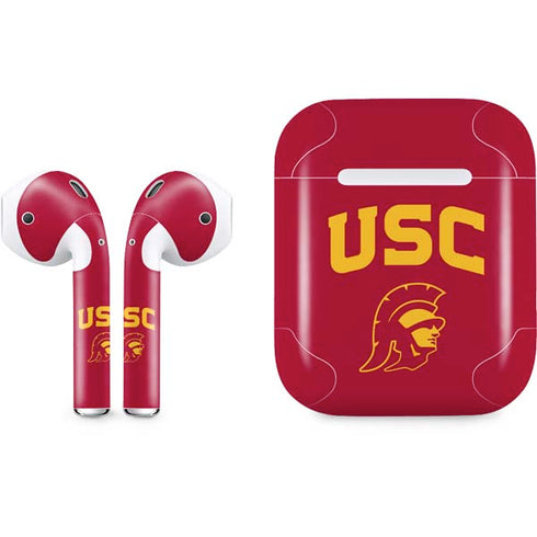 University of Southern California USC Trojan Logo Apple AirPods Skin