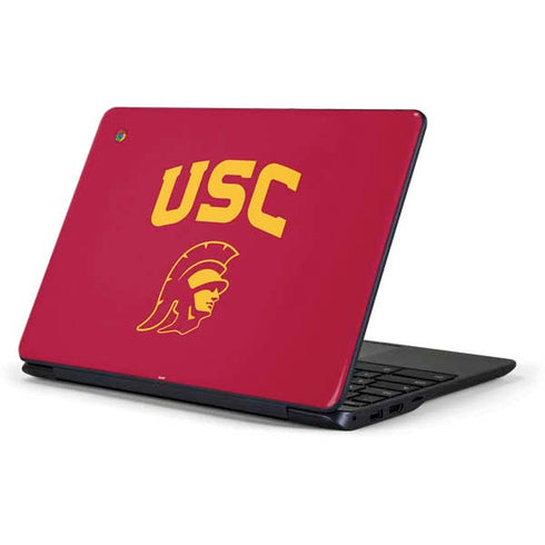 University of Southern California USC Trojan Logo Samsung Chromebook Skin