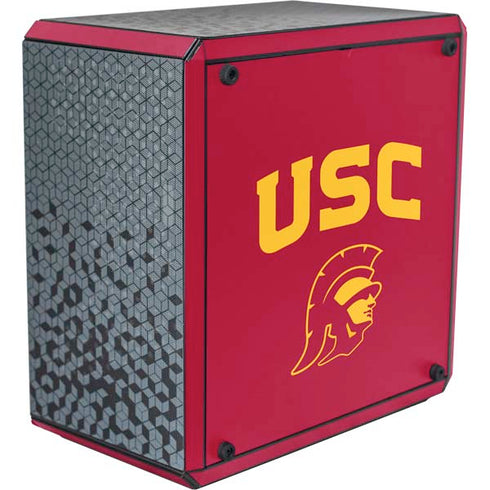 University of Southern California USC Trojan Logo Cooler Master MasterBox Q300L Mini Tower Skin