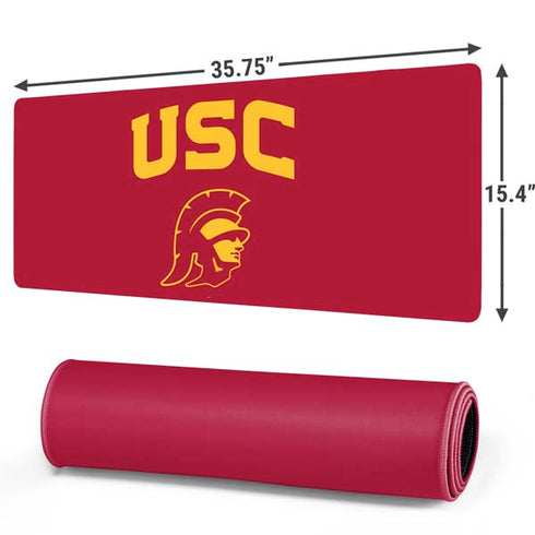 University of Southern California USC Trojan Logo Gaming Mouse Pad