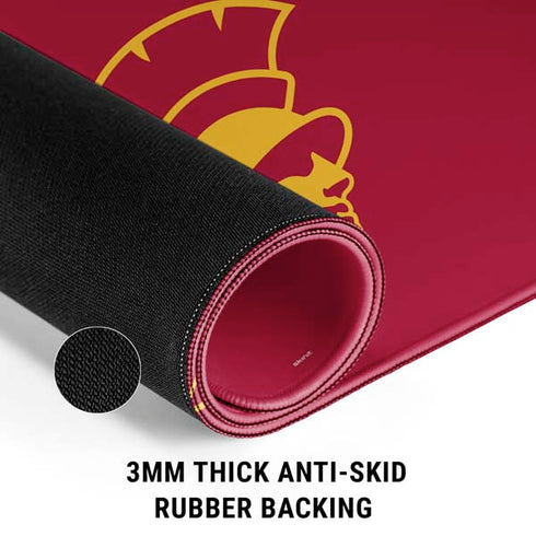 University of Southern California USC Trojan Logo Gaming Mouse Pad