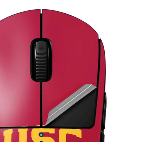 University of Southern California USC Trojan Logo G Pro Wireless Gaming Mouse Skin