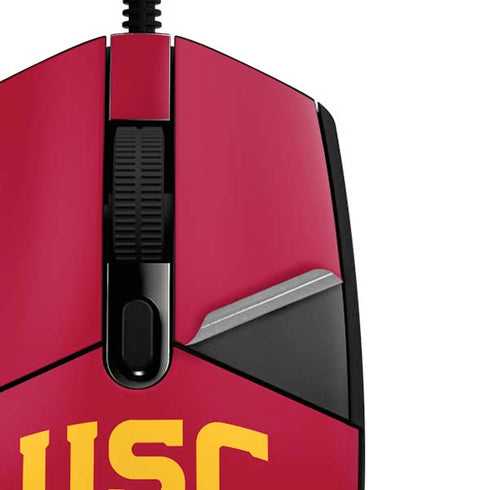 University of Southern California USC Trojan Logo G203 Prodigy RGB Wired Gaming Mouse Skin