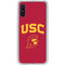 University of Southern California USC Trojan Logo Galaxy A10e Clear Case