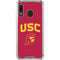 University of Southern California USC Trojan Logo Galaxy A30 Clear Case