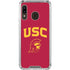 University of Southern California USC Trojan Logo Galaxy A30 Clear Case
