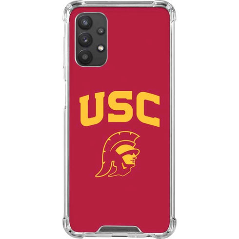 University of Southern California USC Trojan Logo Galaxy A32 5G Clear Case