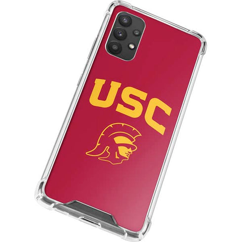 University of Southern California USC Trojan Logo Galaxy A32 5G Clear Case