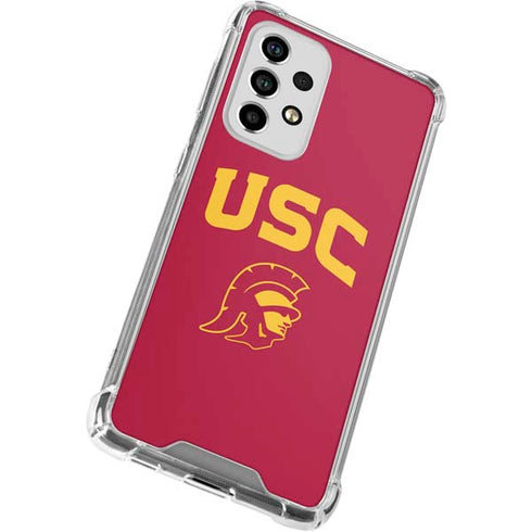 University of Southern California USC Trojan Logo Galaxy A53 5G Clear Case
