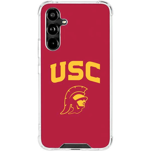University of Southern California USC Trojan Logo Galaxy A54 5G Clear Case