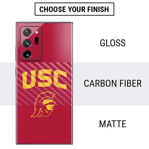 University of Southern California USC Trojan Logo Galaxy Note20 Ultra 5G Skin