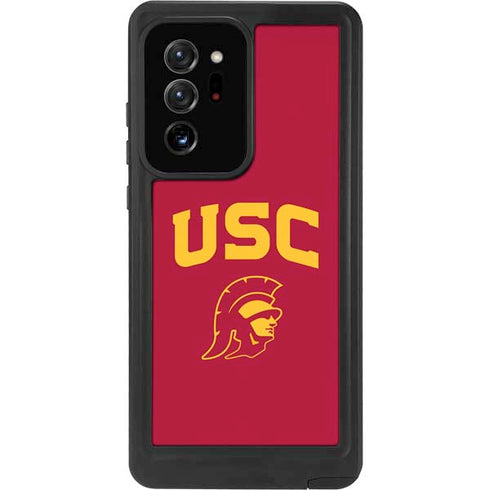 University of Southern California USC Trojan Logo Galaxy Note20 Ultra 5G Waterproof Case