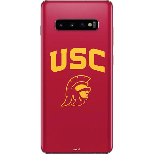 University of Southern California USC Trojan Logo Galaxy S10 Plus Skin