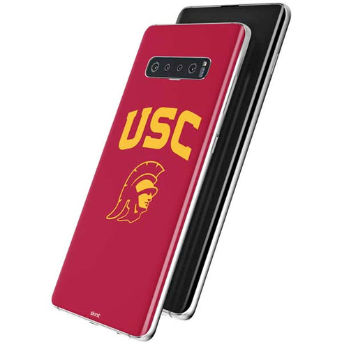 University of Southern California USC Trojan Logo Galaxy S10 Plus Skin