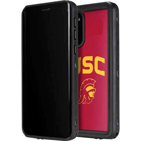 University of Southern California USC Trojan Logo Galaxy S20 Waterproof Case