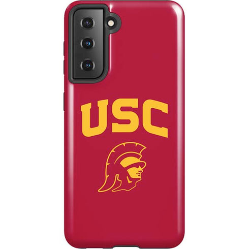 University of Southern California USC Trojan Logo Galaxy S21 5G Pro Case