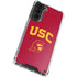 University of Southern California USC Trojan Logo Galaxy S21 Plus 5G Clear Case