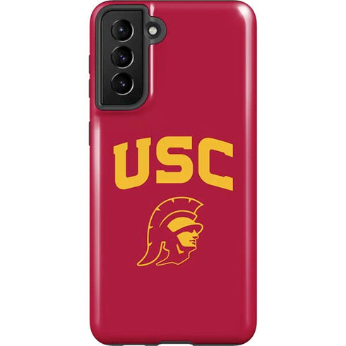 University of Southern California USC Trojan Logo Galaxy S21 Plus 5G Pro Case