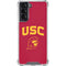 University of Southern California USC Trojan Logo Galaxy S22 Clear Case