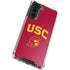 University of Southern California USC Trojan Logo Galaxy S22 Plus Clear Case