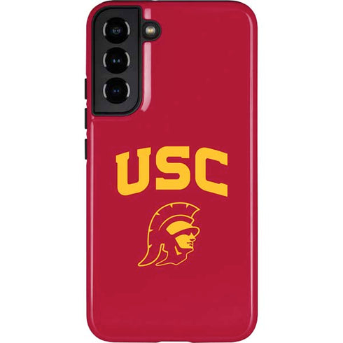 University of Southern California USC Trojan Logo Galaxy S22 Plus Pro Case
