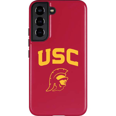 University of Southern California USC Trojan Logo Galaxy S22 Pro Case