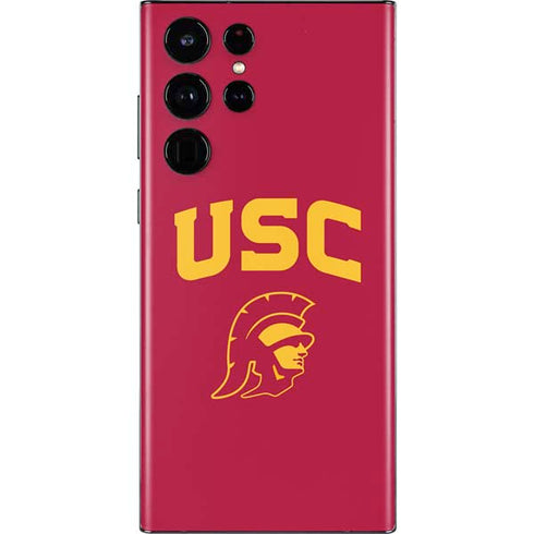 University of Southern California USC Trojan Logo Galaxy S22 Ultra Skin